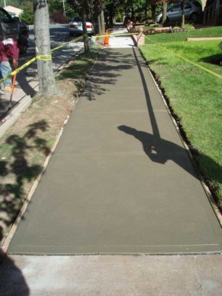 Concrete Sidewalk Installation in New Jersey