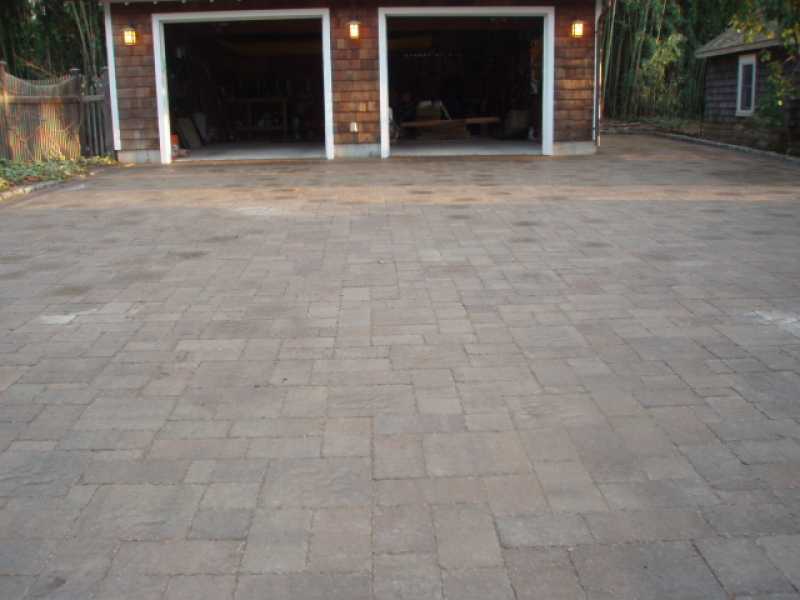 Custom Driveway with Garage in New Jersey