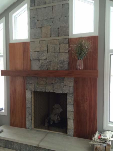 Custom Fireplace Stonework and Design