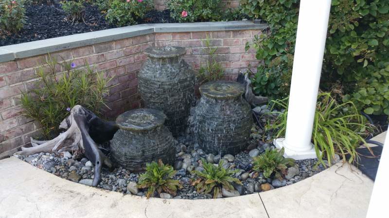 Custom Landscaping and Fountain Design