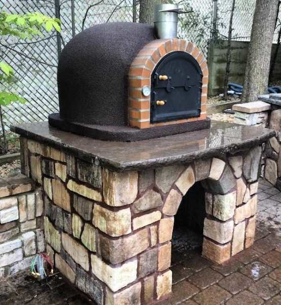 Custom Outdoor Pizza Oven Installation in New Jersey