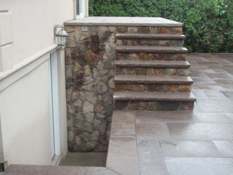 Custom Stone Stairway and Cellar