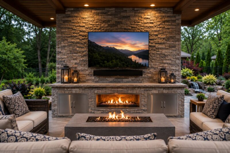 Entertainment Systems Add To Outdoor Enjoyment