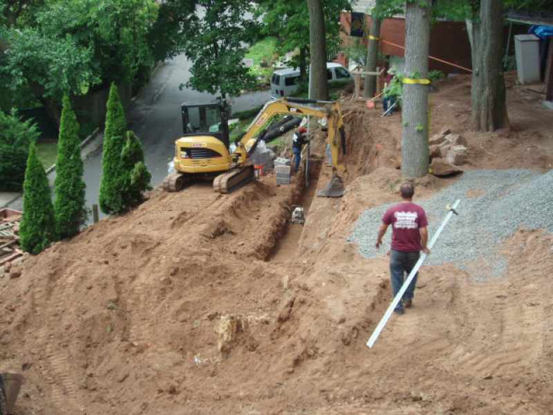 Excavation service with Bobcat in New Jersey