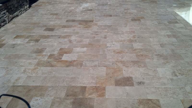 Hardscape Design Custom Bluestone Pool Deck