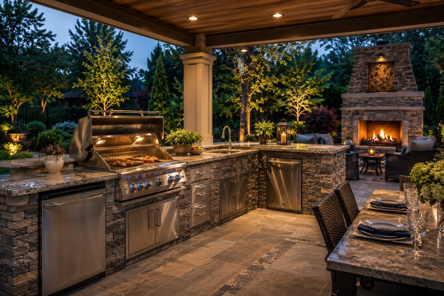 It’s Not Too Late To Install An Outdoor Kitchen