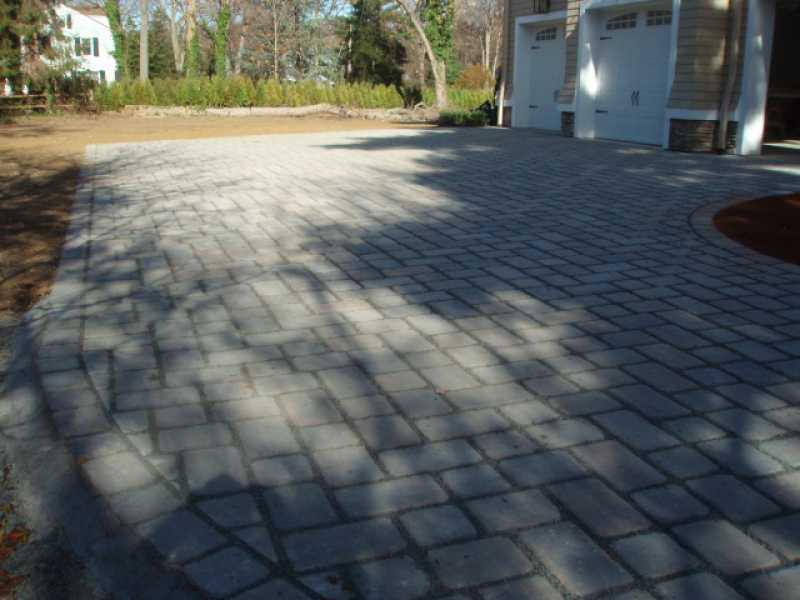 Paver Driveway Hardscape Design In New Jersey