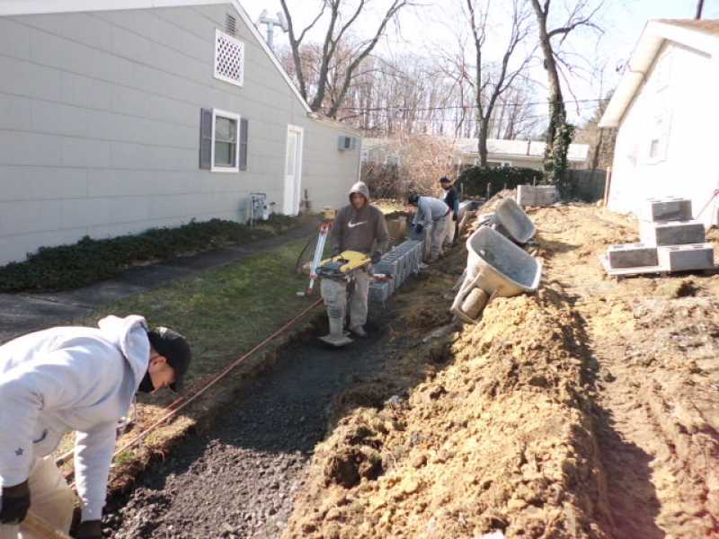 Retaining Wall Installation and Construction in New Jersey