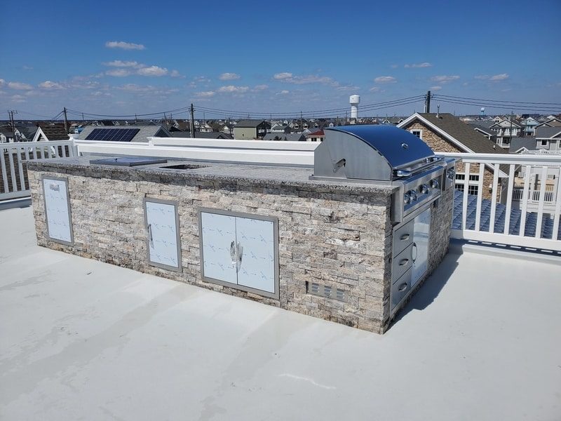 Seaside Heights Roof Top Kitchen 2