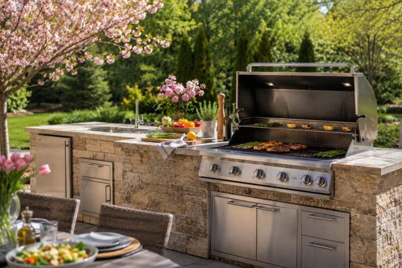 Spring Heralds In Authentic Outdoor Cooking