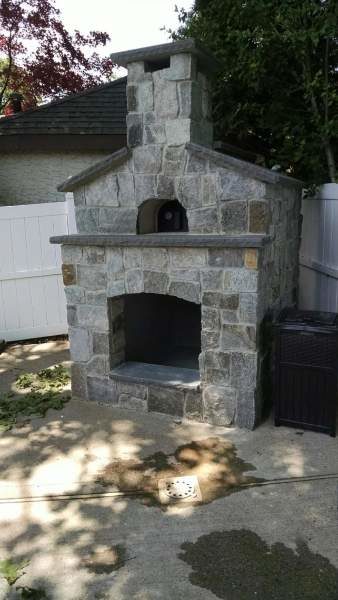 Stone Pizza Oven Custom Installation and Design