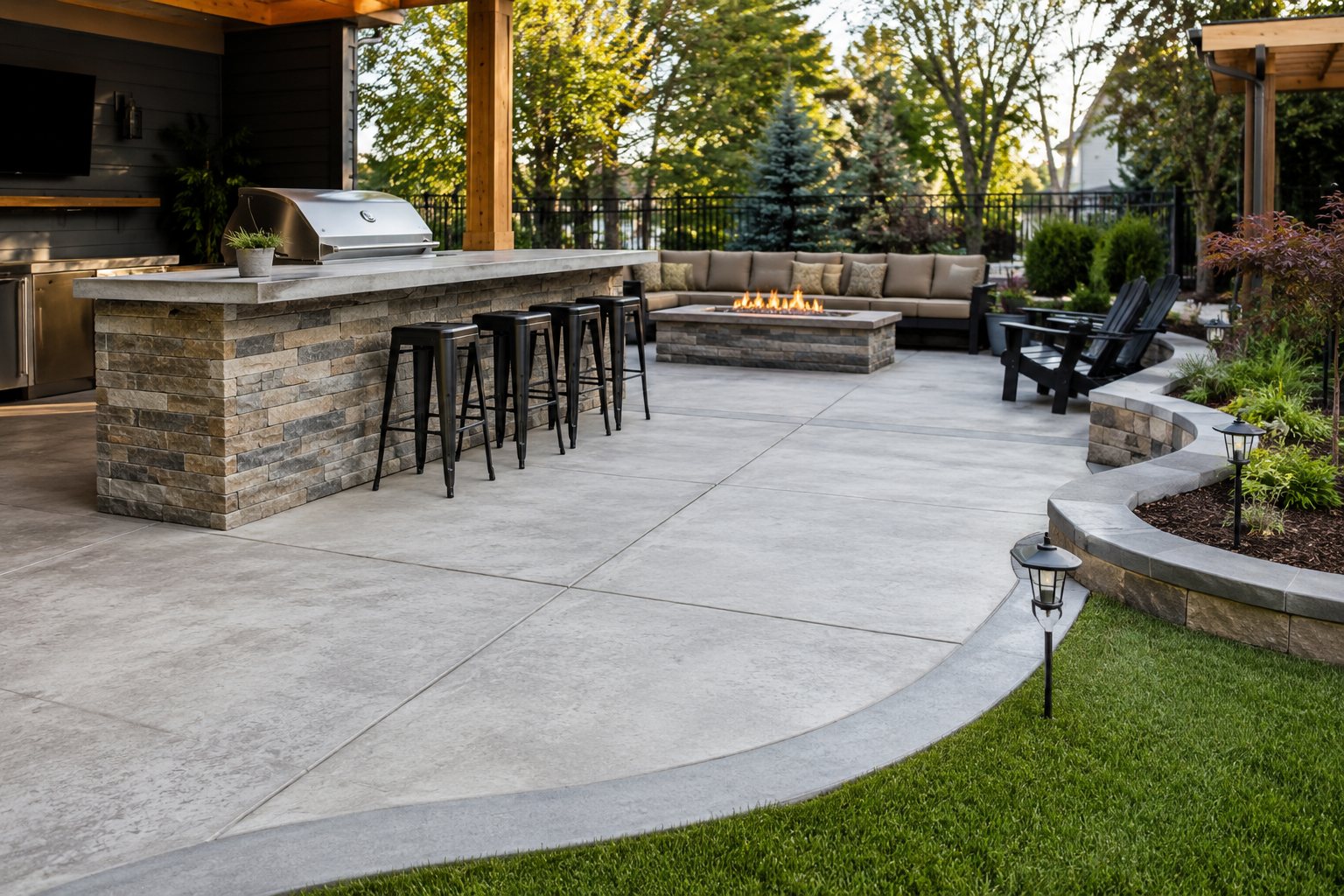 The Benefits Of Using Concrete For Your Outdoor Projects