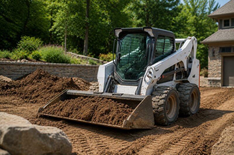 Use Professional Bobcat Services For Your Construction or Landscaping Project