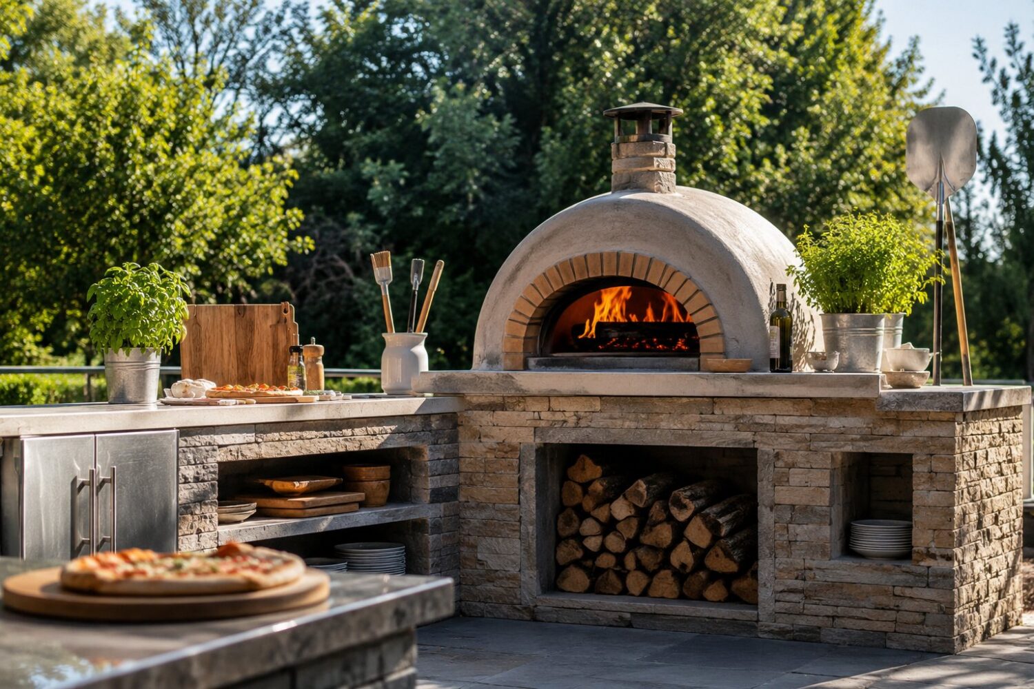Why Build An Outdoor Pizza Oven