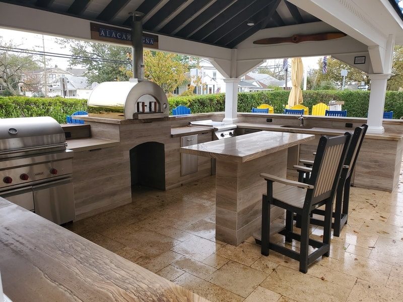 Outdoor Kitchen Photos, Covered Outdoor Kitchen Pics