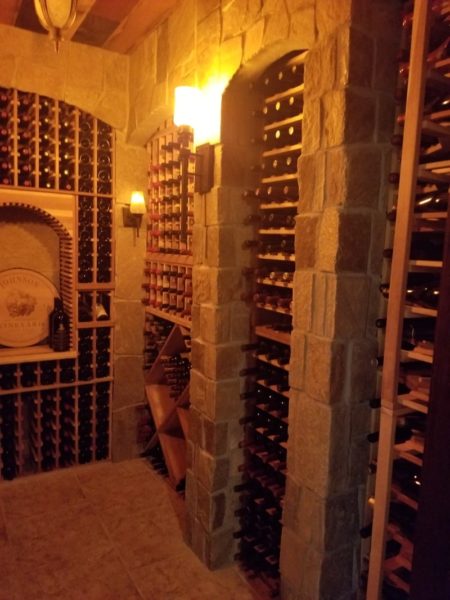 wine cellar construction