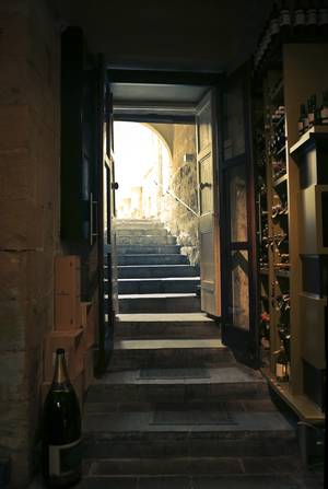 Downstairs Wine room